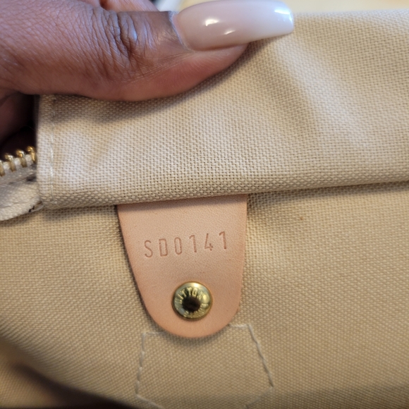 Louis Vuitton Speedy 35 Damier Azur - Picture 2 of 10